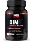 Force Factor DIM Pills to Decrease Estrogen in Men, Diindolylmethane Supplement with Key Natural Ingredients and Superior Absorption, Diindolylmethane 300mg, Works Fast, 30 Capsules