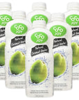 CoCo Joy Natural Coconut Water 100 Coconut Water Fresh LowCalorie HighCalcium NutrientRich CoconutWater Drink with Electrolytes Potassium and Other Nutrients 6 pack