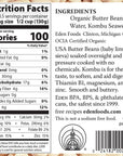 Eden Organic Butter Beans 15 oz Can