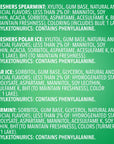 EXTRA Spearmint  Polar Ice Sugar Free Chewing Gum Bulk Assortment 15 Sticks  40 Pieces 2 Bottle Packs  12 Single Packs