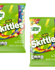 Skittle Sours Candy  Pack of 2  Smiling Sweets  Sour Outside and Sweet Inside  Bite Size Candy  Perfect for Sharing  Strawberry Grape Orange Lemon and Lime