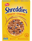 Post Shreddies Breakfast Cereal 440g154 oz Imported from Canada