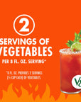 V8 Bloody Mary Spicy Mix 8 fl oz Can Pack of 6