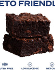 Aviate Keto Brownie Mix - 0 Net Carb Keto Brownies - Midnight Fudge Chocolate - Sugar-Free & Gluten-Free Keto Dessert - Delicious Keto-friendly - Lupini Flour Low Carb Brownie Mix (8.8 OZ) (Pack of 1)