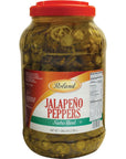 Roland Foods Nacho Sliced Jalapeno Peppers Specialty Imported Food 1Gallon Jar