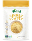 Ground Ginger Powder (8 oz) for Cooking, Baking, Tea, Energy Drinks & Beverages