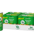 V8 Deliciously Green 100 Fruit and Vegetable Juice 8 fl oz Can 24 Pack