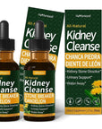 Herbmood Kidney Cleanse Drops, Diente de Leon y Chanca Piedra for Kidney Stone 4oz