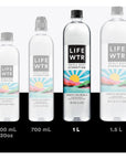 LIFEWTR Premium Purified Water - 33.8 Fl Oz, 1L (Pack of 6)