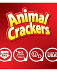 Stauffer Animal Crackers  Barrel of Animal Crackers  Smiling Sweets  3lb Barrel  Delicious Snacks for the Whole Family  Timeless Classic that Everyone is Sure to Enjoy