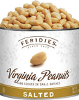 FERIDIES Super Extra Large Salted Virginia Peanuts  36oz can