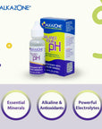 Alkazone Balance Your pH Antioxidants Alkaline Mineral Drops Single 125 Oz Pack Portable Yields 10 Gallons of alkaline antioxidant Water Unflavored pH Balance Hydration