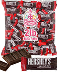 HersheysSpecial Dark Mildly Sweet Chocolate Snack Size Bars in Bulk  Delicious Individually Wrapped Dark Chocolate Bars for Birthdays Party Favors Office Desk Bowl and Occasional Snacking 2 Lb