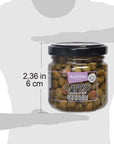 Mantova Capers in a Mild Vinegar Brine 35 oz Pack of 3 Product of Italy AllNatural Caper Bush Buds Capparis Spinosa NonGMO GlutenFree CholesterolFree VeganFriendly PaleoFriendly