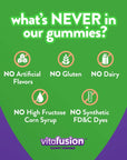 Vitafusion Fiber Well + Probiotics Gummies for Adults, 60 Count