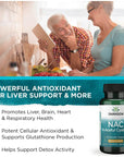 Swanson NAC N-Acetyl Cysteine - 600 mg, 100 Capsules - Antioxidant and Cellular Health Support Supplement