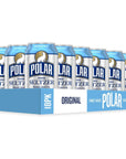 Polar Seltzer Water Original 12 fl oz cans 18 pack