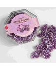 Andy Anand 50PC Sugar Free Violets A Typical Old Candy Dragée Shaped Like A Flower Of Five Petals Made With The Essence Of Violet And Sweetened With Stevia