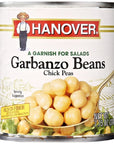 Hanover Brands Chick Peas Open Can 775 Oz