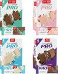 Power Crunch PRO Protein Wafer Bars Variety Pack in 4 Flavors 20 Ounce Bars 16 Count High Protein