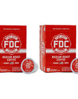 Fire Department Coffee  Veteran Owned  Original Medium Roast Coffee Pods  Balanced  Smooth  Roasted in the USA  Made with Premium Coffee Beans  24 Single Pods