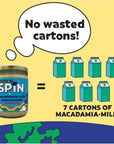 Wilderness Poets SPiN Macadamia Milk Concentrate  Unsweetened  1 Ingredient  Make Macadamia Nut Milk or NonDairy Creamer for Coffee Tea Lattes Smoothies 16 Ounce