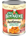 Chef Boyardee Beefaroni Microwave Pasta Canned Food 15 oz