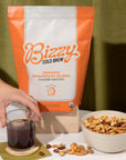 Bizzy Organic Cold Brew Coffee  Breakfast Blend  Coarse Ground Coffee  MediumLight Roast  Micro Sifted  Specialty Grade  100 Arabica  2 LB