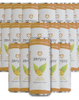 Zenjoy Mango Black Tea Relaxation Drink 24 Pack  Calming Drink with Ashwagandha  Lemon Balm  NonAlcoholic Beverage Infused with LTheanine for Enhanced Focus  12oz Cans