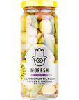 Moresh Cornichon Pickles Olives and Onions AllNatural Ingredients 100 Moroccan Kosher NonGMO 12 oz  1 Pack