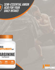 BulkSupplements.com L-Arginine 1000mg Capsules - Arginine Supplement, Nitric Oxide Supplement, L Arginine Capsules - Nitric Oxide Pills, Gluten Free - 2 Capsules per Serving, 120 Capsules