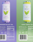 Zenjoy Lavender Black Tea Relaxation Drink 20 Pack  Calming Drink with Ashwagandha  Lemon Balm  NonAlcoholic Beverage Infused with LTheanine for Enhanced Focus  12oz Cans