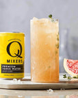 Q Mixers Tonic Water Premium Cocktail Mixer Made with Real Ingredients 75oz Cans  30 PACK