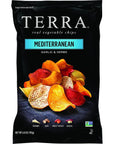 Terra Vegetable Chips, Mediterranean Garlic & Herbs, 6.8 Ounce (Pack of 1)