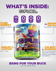 G Fuel Spyro The Dragon Energy Powder, Sugar Free, Clean Caffeine Focus Supplement, Water Mix, Dragon Fruit Flavor, Focus Amino, Vitamin + Antioxidants Blend - 9.8 oz (40 Servings)