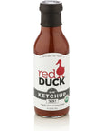 Red Duck Smoky Organic Ketchup - Gluten-Free, All Natural (Smoky, 14 fl. oz.)