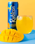 Rubicon Sparkling Mango Beverage  Pack of 12 12 Fl Oz Cans  Fruit Flavor Carbonated Drink  90 Calories per Can  Made with Real Fruit Juice  AllergenFree  Vegan  Vegetarian Friendly  No Artificial Sweeteners