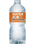 Water Joe Caffeinated Water 12 Pack 20 Oz Bottles with 70mg of Caffeine  Sugar Free Substitute to Coffee Soda and Energy Drinks