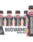 BODYARMOR ZERO Sugar Fruit Punch Sugar Free Sports Drink  LowCalorie Hydration  Natural Flavors with Potassium Packed Electrolytes Antioxidants and Bvitamins 16 fl oz pack of 12