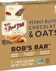 Bob's Red Mill Peanut Butter Chocolate & Oats Bob's Bar, 5 Count (Pack of 6)