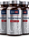 REX MD Testosterone Support Supplement for Men