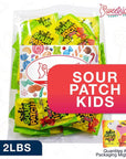 Bulk Candy Pack of SourPatch Kids Candy  Fun Size Individually Wrapped Candy for Movie Theater Candy Holiday Stuffing Basket Fillers Party Bags Office on the go Snacking 2lb Bag