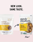 Purely Elizabeth Organic Original, Ancient Grain Granola, Gluten-Free, Non-GMO (3 Ct, 12oz Bags)