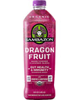 Sambzon Organic Dragon Fruit Juice Blend 64 fl Oz