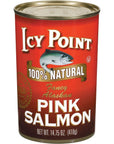 Icy Point Alaska Pink Salmon 1475Ounce Cans Pack of 8