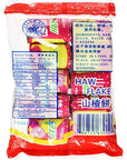 Haw Flakes Chinese Sweets Made From the Fruit of the Chinese Hawthorn Pack of 4