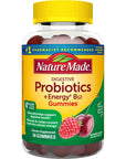 Nature Made Digestive Probiotics and Energy B12 Gummies, Dietary Supplement for Digestive Health Support, 50 Probiotic Gummies, 25 Day Supply