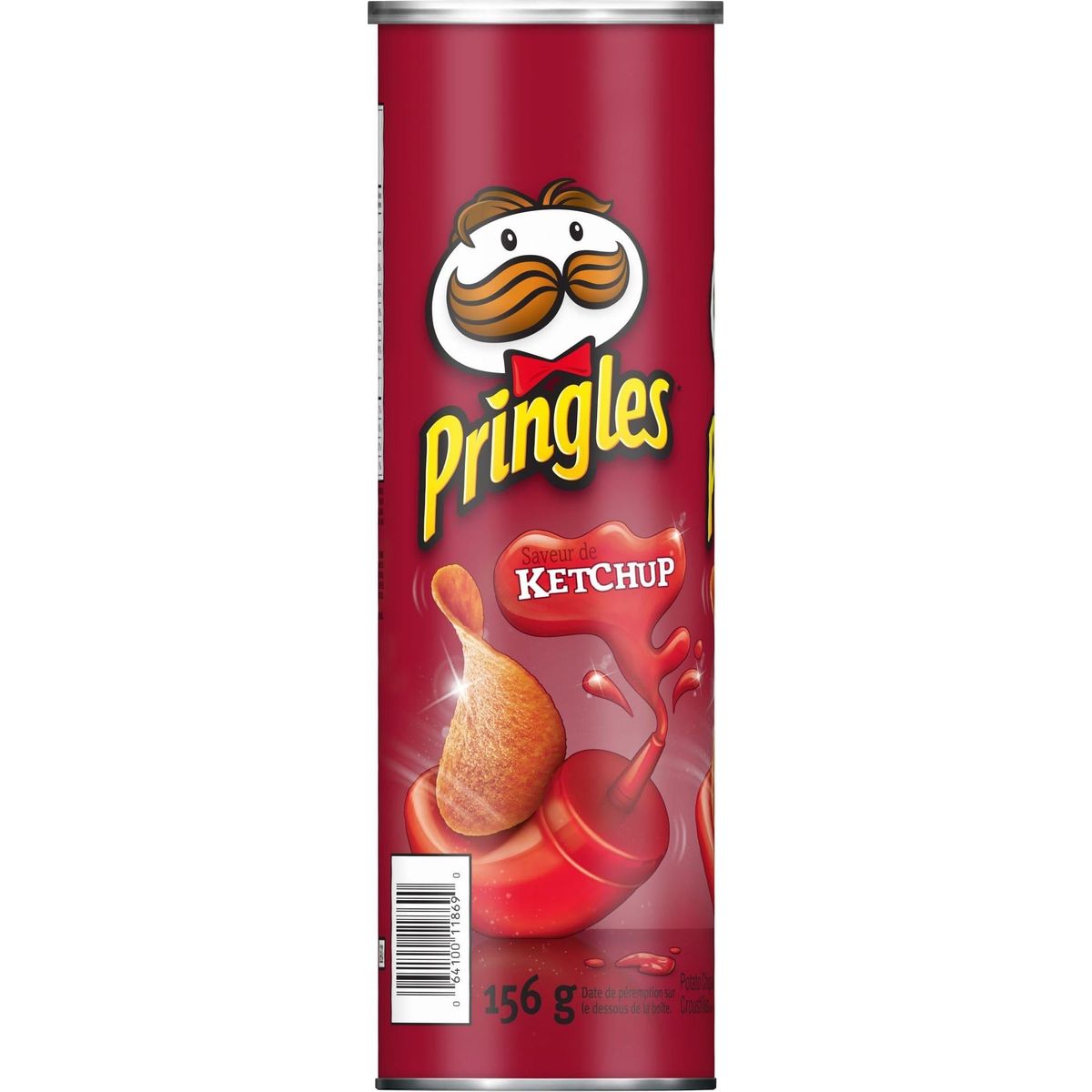 Pringles Potato Chips, Ketchup, 156 Grams/5.50oz {Imported from Canada}