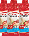 Protein Shake - Variety Pack of Chocolate - 11 Fl Oz (Pack of 6) (Strawberries)