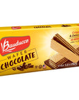 Bauducco Chocolate Wafers  Crispy Wafer Cookies With 3 Delicious Indulgent Decadent Layers of Chocolate Flavored Cream  Delicious Sweet Snack or Desert  50 oz Pack of 1